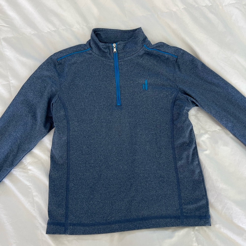 Spyder Blue Quarter-Zip Pullover